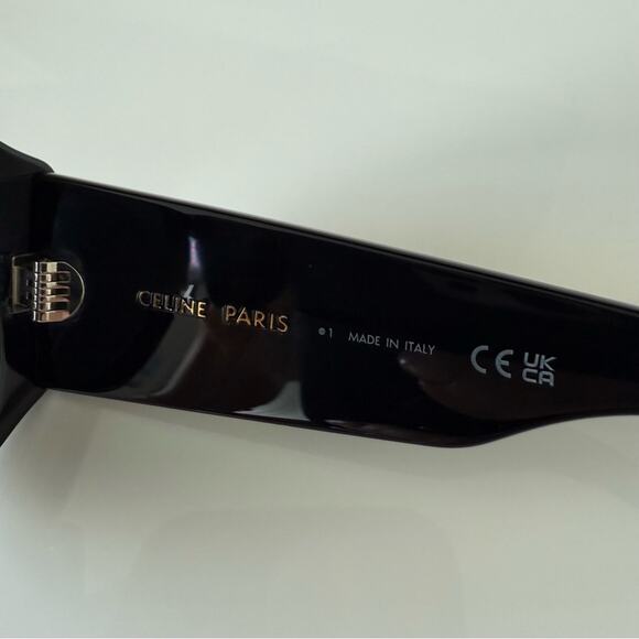 NEW!!! Celine black Triomphe sunglasses CL40305U 01A Authentic Retail 650$ - Picture 5 of 7
